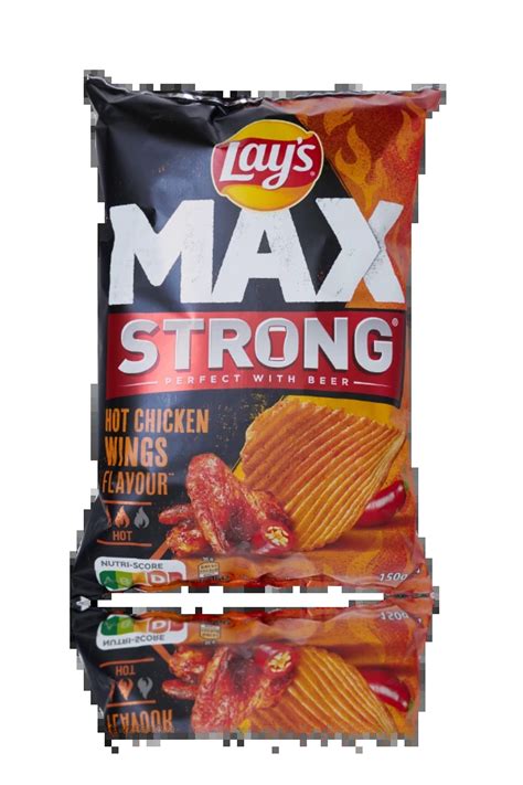Chips Lay S Max Strong Hot Chicken Wings Frisdrank Frisdrank