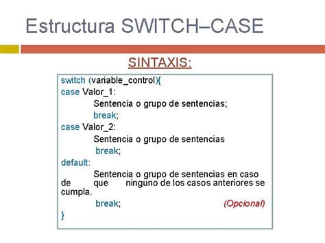 Estructuras De Control En Visual Basic Net Prof