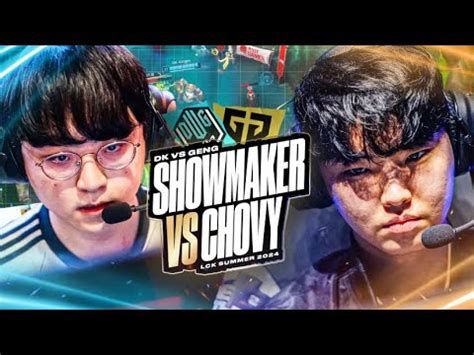 CHOVY VS SHOWMAKER UNDEFEATED GENG TAKES ON 2ND PLACE DK LCK SUMMER