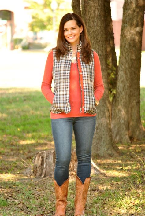 Fall Favorite Plaid Puffer Vest Get Your Pretty On