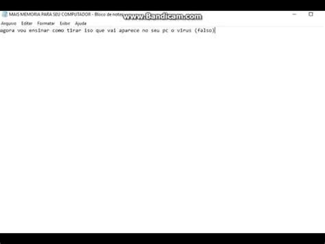 Ensinando A Como Fazer Um Virus Falso No Bloco De Notas Youtube
