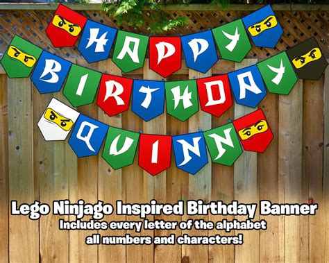 Ninjago Happy Birthday