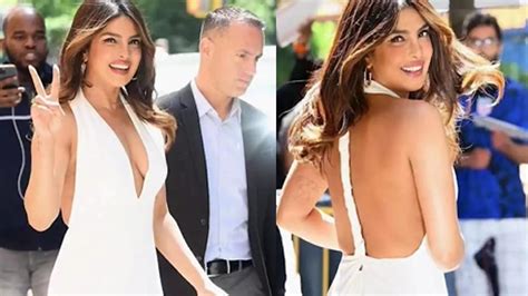 Priyanka Chopra Raises Temperatures In A Stunning Backless Gown With A