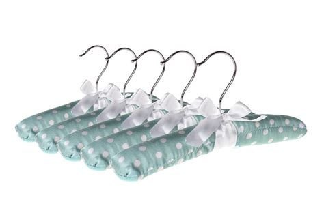 Satin Padded Hangers For Women Clothing Anti Slip Cushioned Hangers For