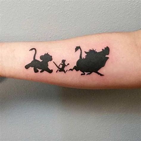 22 Adorable Colorful And Black Ink Disney Tattoos Styleoholic