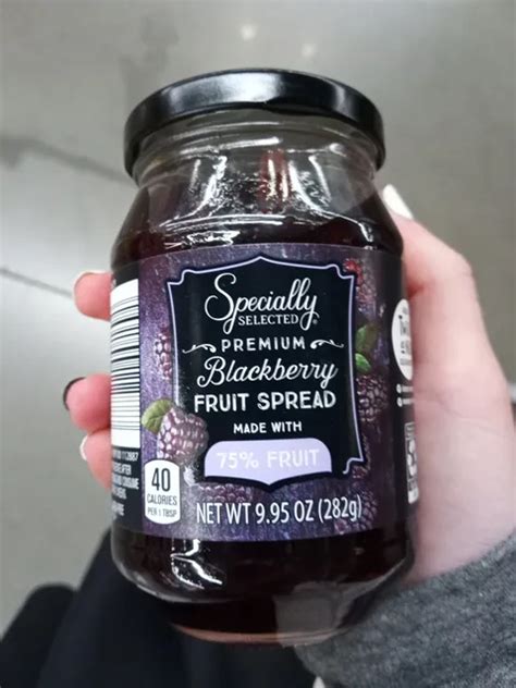 Specially Selected Premium Blackberry Fruit Spread Made With 75 Fruit