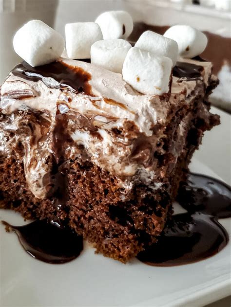 Hot Chocolate Poke Cake Recipe Today S Creative Ideas