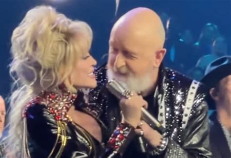 Rob Halford Joins Dolly Parton For Jolene Performance At Rock And