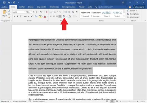 Cómo cambiar el interlineado de un archivo de Word