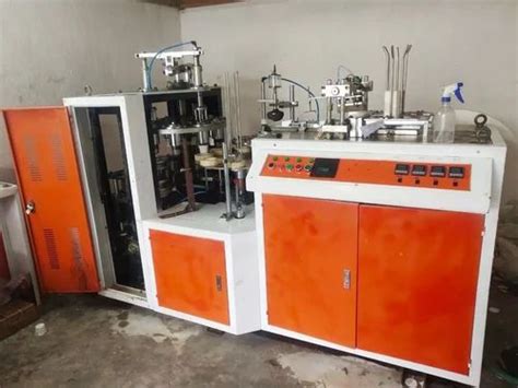 Mild Steel Fully Automatic Paper Cup Making Machine Capacity Pc