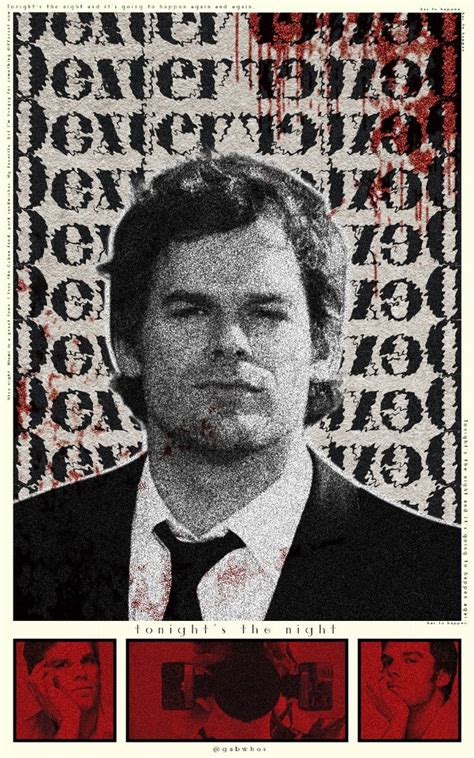 Dexter Morgan Poster By Gabwhos Dexter Morgan Dexter Poster Dexter