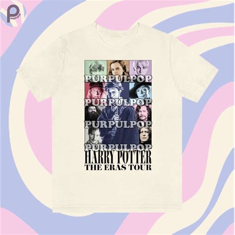 Mcgonagall Ver Harry Potter Eras Tour Shirt Purpul Pop