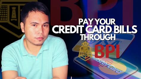 How To Pay Credit Card Bills Through Bpi Online Youtube