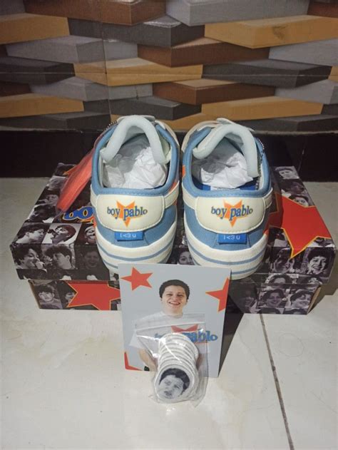 Sepatu Compass Baby Blue X Boy Pablo Size Fesyen Pria Sepatu