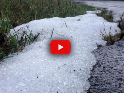 Meteo Cronaca Diretta VIDEO VENEZIA Grandinata a San Donà di Piave