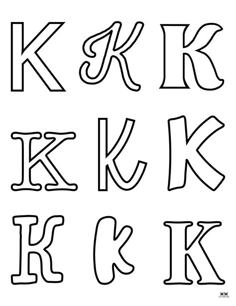 Letter K Worksheets 50 Free Printables Printabulls