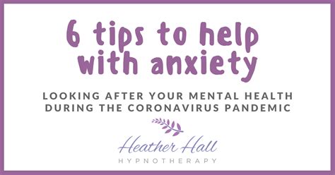 6 Tips to Help With Anxiety | Sports Health & WellBeing