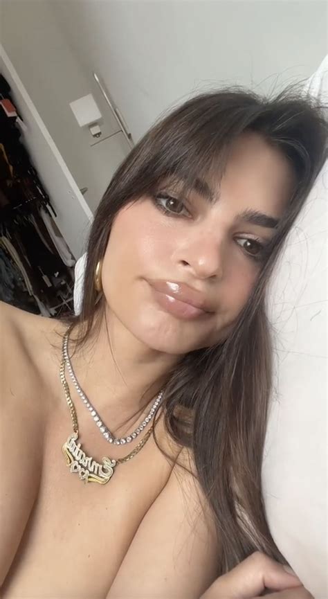 Emily Ratajkowski Ends Situationship After Eric Andr Nude Pics