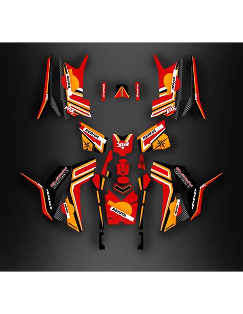 Kit Decoration Repsol Series Full Idgrafix Polaris S