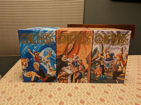 Just Got The New One Piece Boxsets That Have The First 3 Sagas And I Was Blown Away By The Art