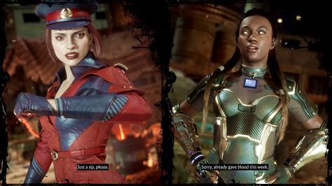 Skarlet V Jacqui Briggs Dialogues Mortal Kombat 11 Youtube