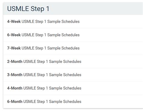 How To Use Blueprint Preps USMLE Sample Schedules Blueprint Prep