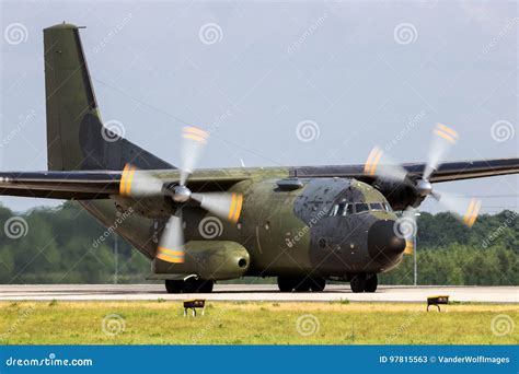 Avions Militaires De Cargaison De C Transall Photo Stock Ditorial