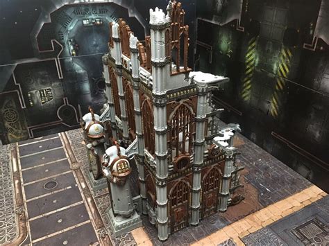 Basilicanum Painted Commission Sector Imperialis Terrain Warhammer 40k