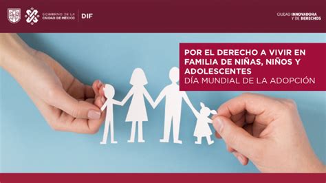 Por El Derecho Vivir En Familia Día Mundial De La Adopción