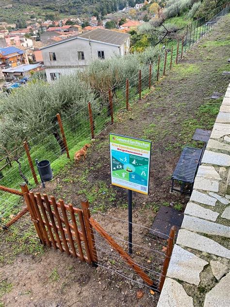 San Piero Patti Inaugurata Area Di Sgambamento Dei Cani AMnotizie It