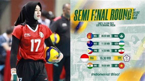 Jadwal Lengkap Semifinal Voli Putri Avc Challenge Cup Indonesia