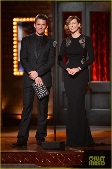 Tony Goldwyn And Ethan Hawke Prep To Present At Tony Awards 2014 Photo