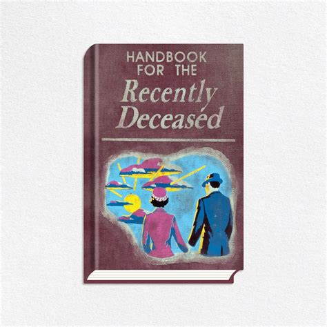 Handbook for the Recently Deceased Sticker - Etsy