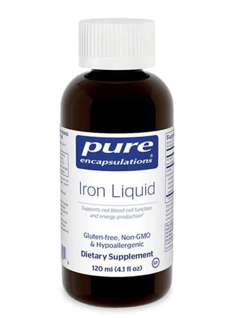 Iron Liquid Pure Prescriptions