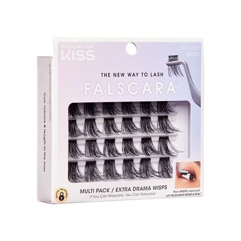 Kiss Falscara Multipack False Eyelashes Lash Clusters Extra Drama