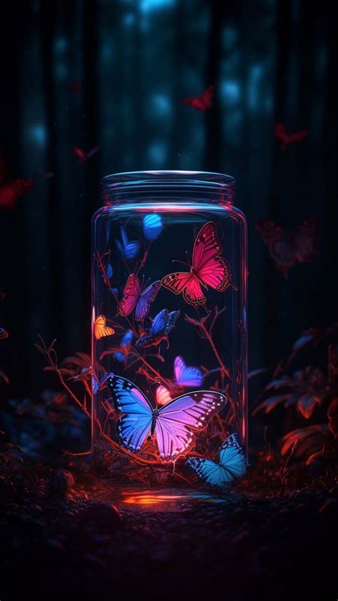 Butterfly Jar Iphone Wallpaper Hd Iphone Wallpapers Iphone