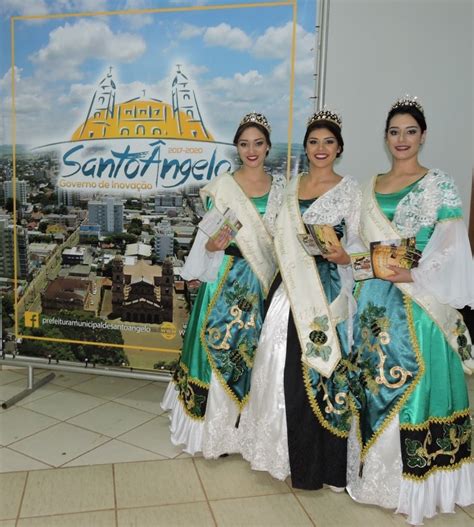 Soberanas da gila e do queijo na Fenamilho em Santo Ângelo Notícias