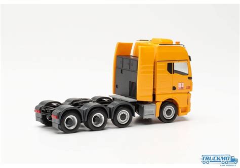 Herpa Max B Gl Man Tgx Gx Schwerlastzugmaschine Ebay