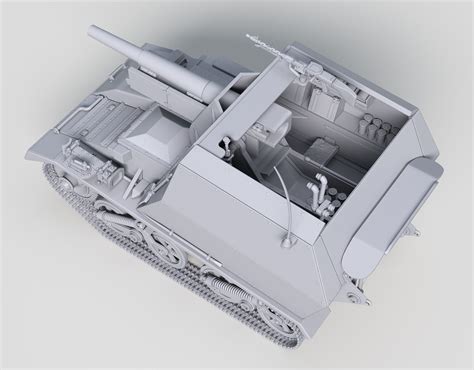 Archivo Stl Lefh Auf Gesch Tzwagen Mk Vi E Dise O De Impresora D