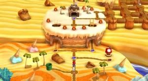 New Super Mario Bros U Layer Cake Desert