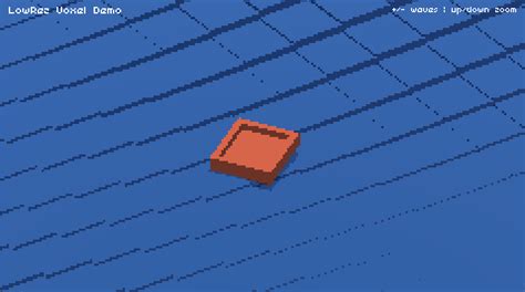 GitHub - DennisSmuda/low-rez-voxel-demo: Voxel Models in a 3D space rendered to a separately ...