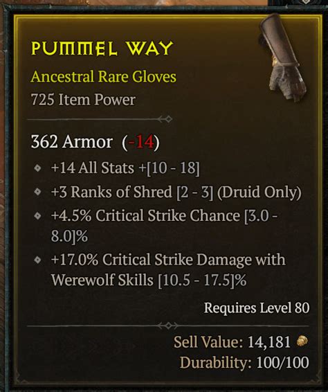 Shred Gloves Druid Topic D Jsp