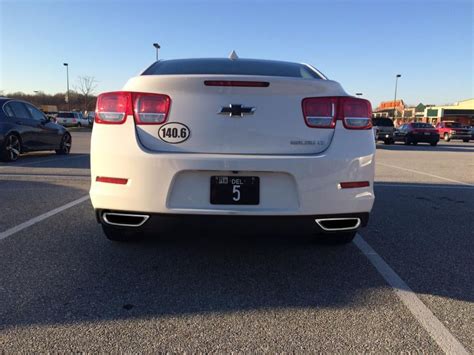 Rear Valance With Exhaust Insets Chevrolet Malibu Forums