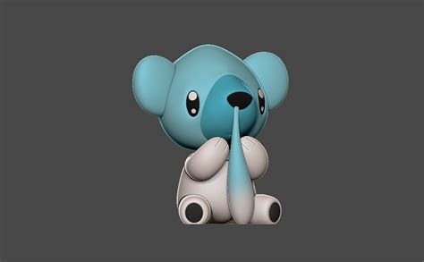 pokemon cubchoo evolution pack 3D model 3D printable | CGTrader