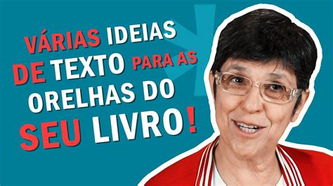 O QUE ESCREVER NAS ORELHAS DO LIVRO YouTube