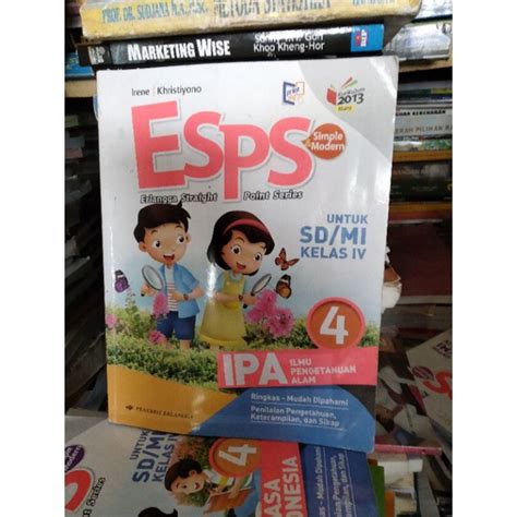 Jual Buku Esps Ipa Ilmu Pengetahuan Alam Kelas Sd Iv Sd Erlangga