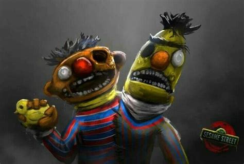 Pin By Dezi Nichols On Twisted Cartoons Zombie Sesame Street Cartoon