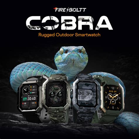 Buy Fire Boltt Cobra Smartwatch With Bluetooth Calling Mm Amoled