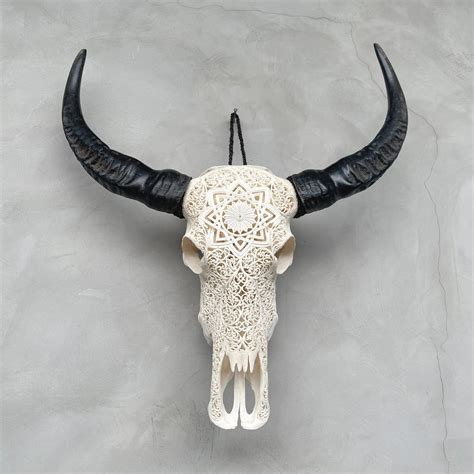 Pas De Prix De R Serve C Skull Art Authentique Motif De Mandala