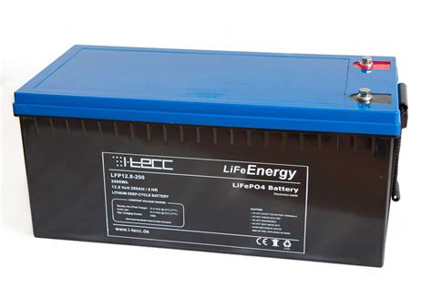 Lifepo Batterie V Ah Inkl Bms I Tecc Lifeenergy